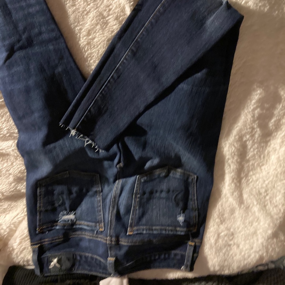 American eagle jeans with a few holes